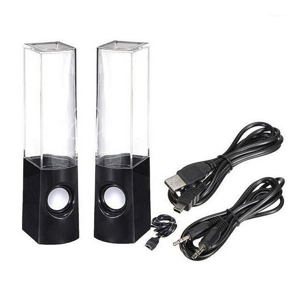 

fashion portable wireless dancing water speaker creativity led light fountain speakers home party 25.5*15*10.5cm1
