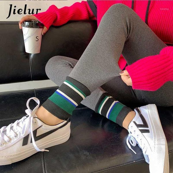 

sport leggings women 2020 new patchwork spell color leggins mujer street fashion soft gray black leggings m-xl1