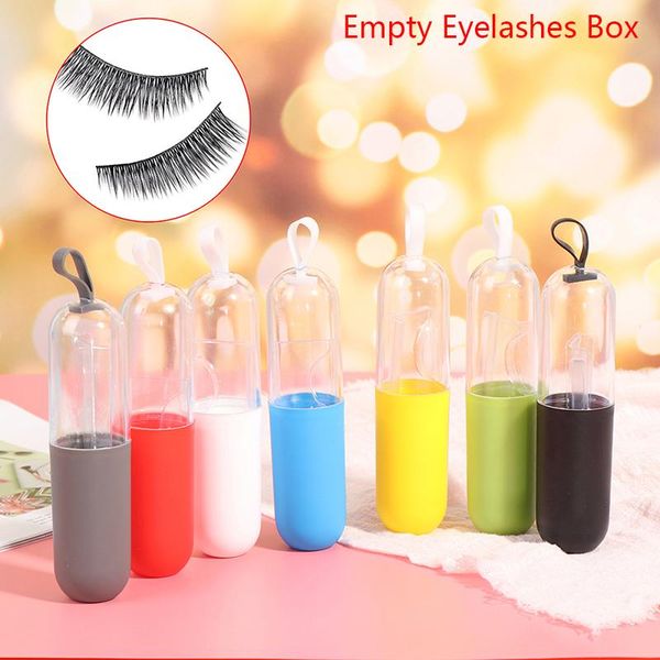 

packing box for eyelash blank eyelashes package multicolor transparent box white tray eyelashes diy flash packing