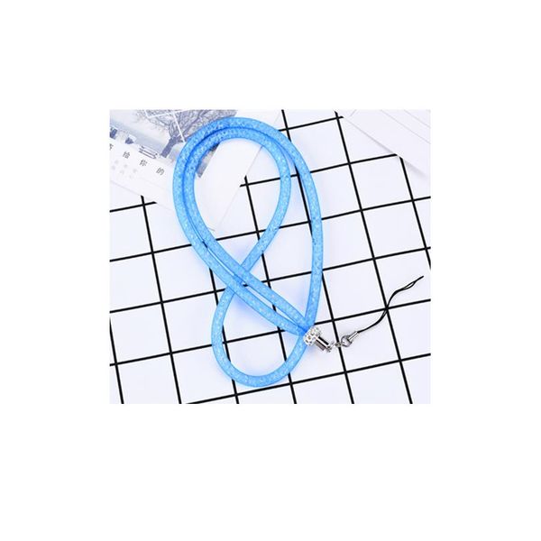 

shellnail new mobile phone lanyards gauze drill rope pottery clay drill ring long halter straps universal mobile pho qylyet