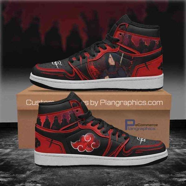 

couples shoes custom printed madara akatsuki sneakers mens sport footwear diy trainers