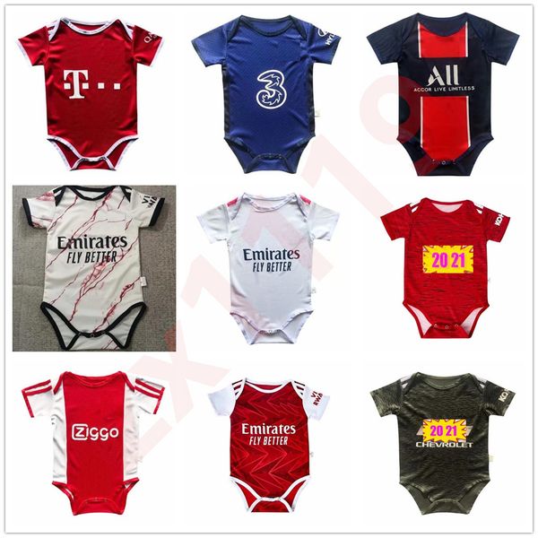 

new 2020 2021 club marseilles soccer baby football baby jersey real madrid 6-18 months bb football fan jersey 20 21 genius soccer jersey, Black;yellow