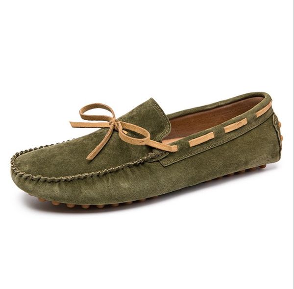 

genuine leather men loafers comfortable flat shoes men breathable slip-on soft cow leather casual shoes moccasins zapatos de hombre, Black