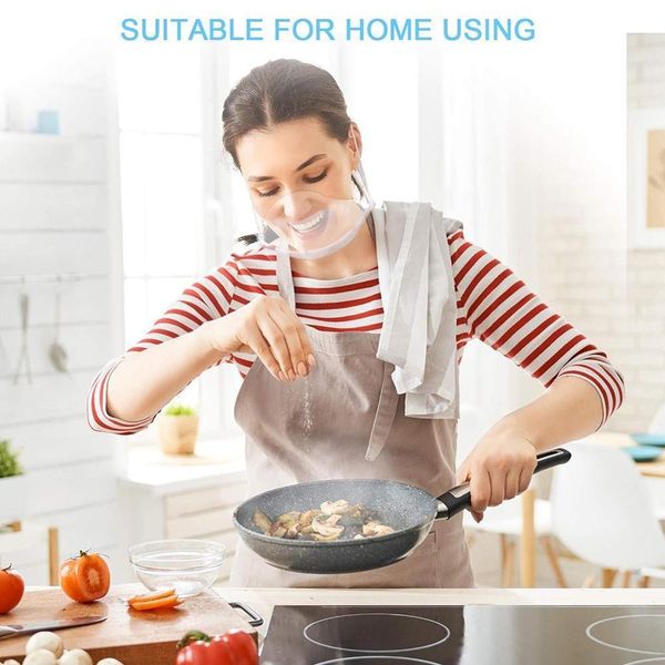 

ресторанные маски одноразовые прозрачные пластиковые экологически чистые продукты питания для питания работы кухня питания u6m1 jllovz, Black