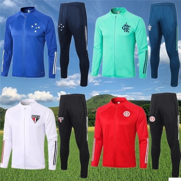 

palmeiras jackets tracksuit 20new sc internacional soccer jogging cruzeiro esporte training suit sao paulo football survetement, Black