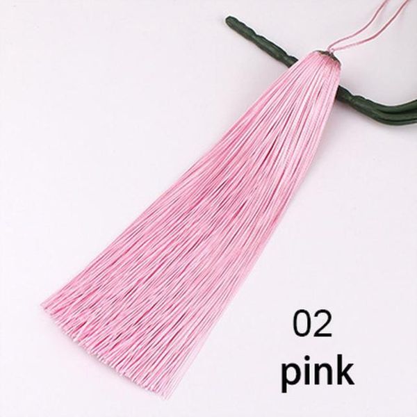 

2pcs pack 17cm silk tassel fringe brush curtains diy crafts gift tassel finding pendants jewelry making sew curtain accessories h qylbag