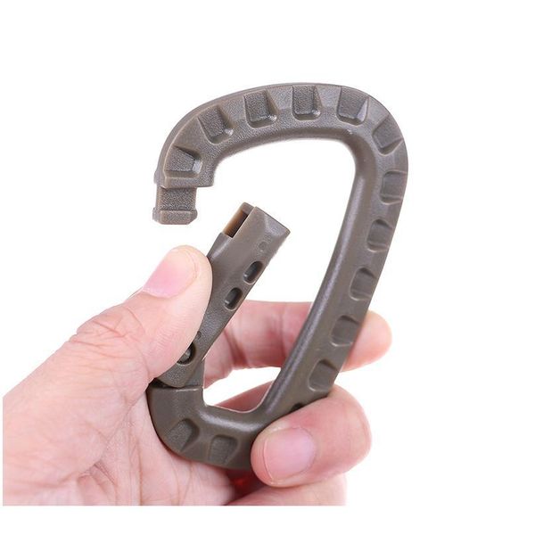 

5pcs plastic hook d shape tactical backpack buckle fast tactical carabiner for outdoor camping 5pcs jllqml