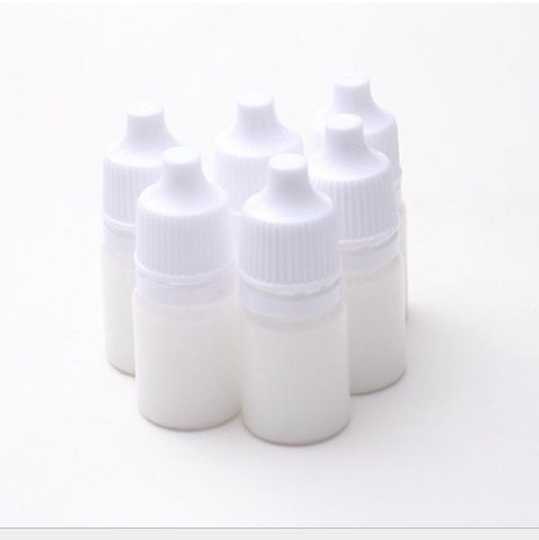50PCS 5ml/10ml/15ml/20ML/30ML/50ML Bottiglie vuote di plastica comprimibili Contagocce Liquido per occhi Contagocce Bottiglia riutilizzabile dropship