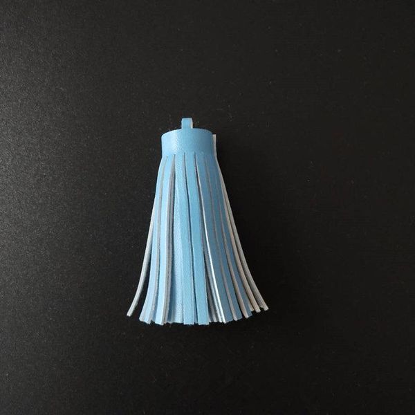 

5pcs faux leather tassel fringe diy bag keychain decorative pendant handmade art crafts supplies home sewing accessories tassels h jlljld