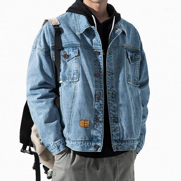 

hiking standing collar jacket mens waterproof casual jean jacket men fashion hip hop warm cazadora hombre men coats jj60jk1, Black;brown