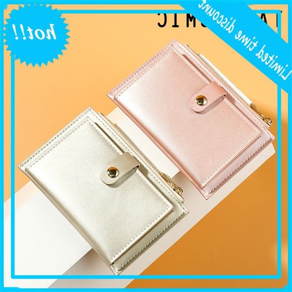 

yueqiankai new pu zipper korean pearl laser coin zero wallet women's multi creative card bag, Red;black