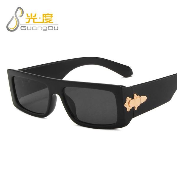 

sunglasses arrival 2021 futuristic women men uv400 small rectangle fashion quay festival masculino, White;black