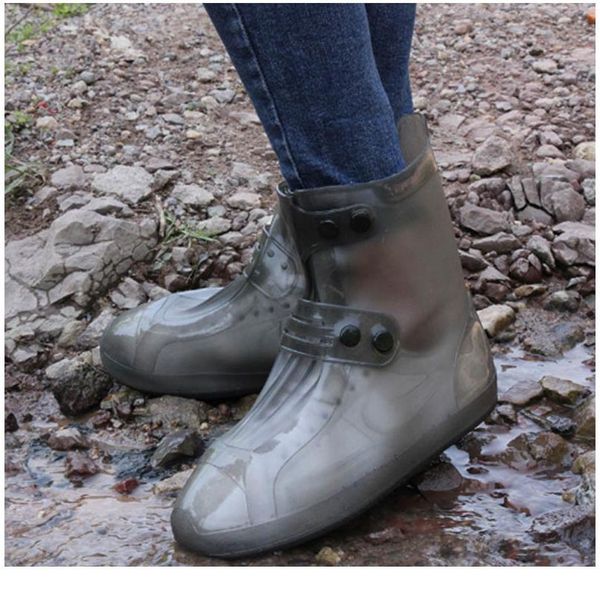 

new pvc waterproof shoe cover reusable sile cover rain boots set non-slip fishing rain boots lightweight sh bbyysx
