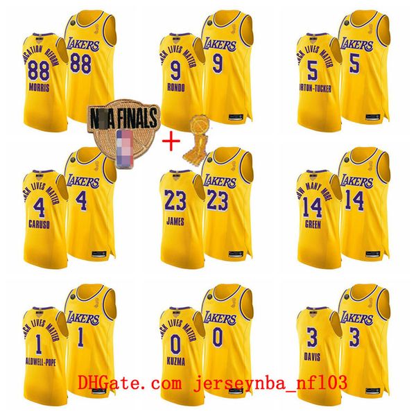 

2020 finals champions men lebron 23 james anthony los angeles abc lakers 24 anthony 3 davis jared 10 dudley basketball jerseys, Black;red