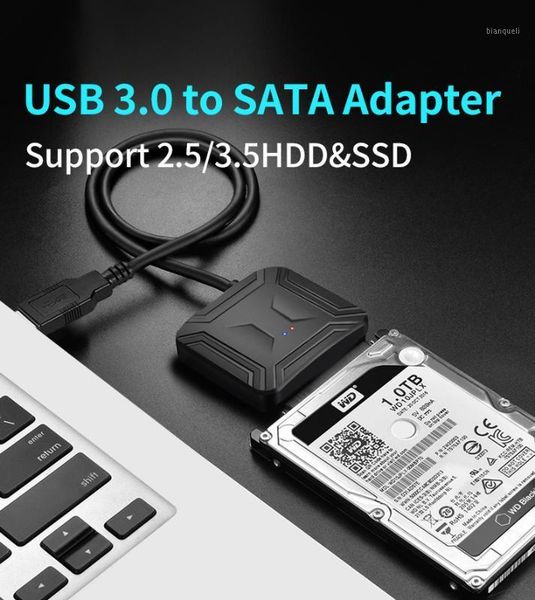 

usb 3.0 to sata adapter converter cable usb3.0 hard drive converter cable for seagate wd 2.5 3.5 hdd ssd adapter1