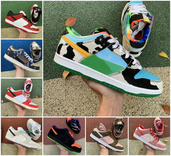 

2021 travis scotts x sb dunk frame skate chicago low qs mens running sports shoes chunky dunky safari sneakers pine green skateboarding shoe