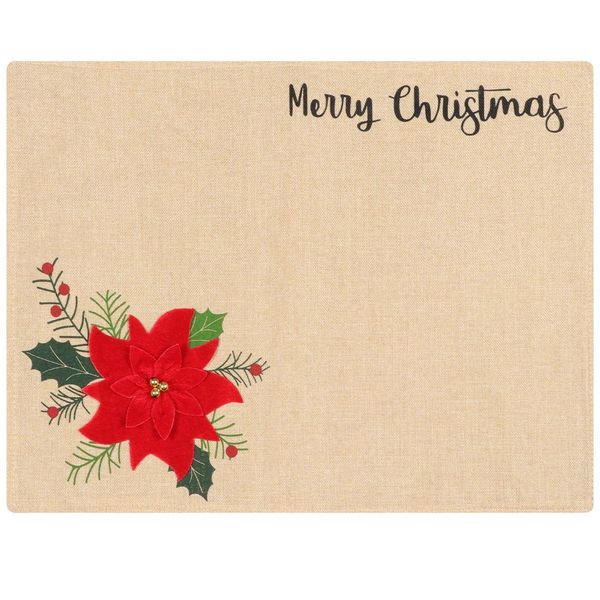 

1 шт. рождественские тематические узоры placemat бытового стола циновка для столового декора рождественские столовые коврик для матов украше