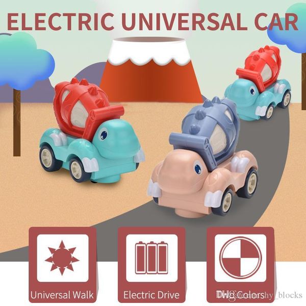

electric universal dinosaur mixer vehicle funny excavation digging mixer resistance falling dinosaur engineering car toy for child