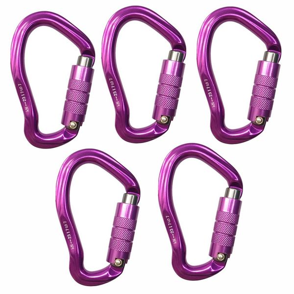 

23kn climbing master lock matic master locking safety buckle mountaineering climbing carabiner climbing caving equipment h wmtpzq
