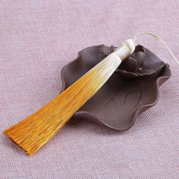 

2018 new 12cm chinese knot silk tassel fringe charms pendant for earrings satin tassels cords diy jewelry making findings h jllvcg