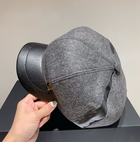 

2020 autumn winter men women designer wool basin hat luxury caps brand sport cap outdoor 2 colors socialite cap 20111702q, Blue;gray