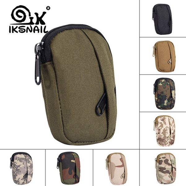 

military tactical bag camping hiking pouch hunting sport pack functional camo bag molle pouch practical coin purse