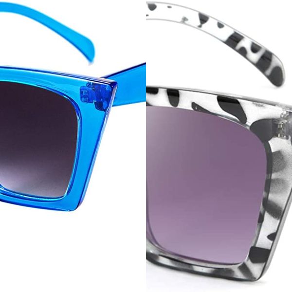 

feisedy retro square cat women's fashion kitten eye sunglasses b2473