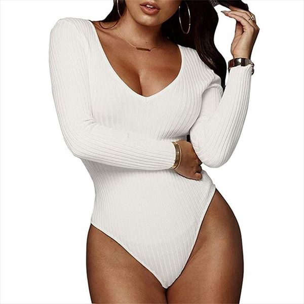

one piece bodycon black white bodysuit women rompers club skinny body ribbed knitted bodysuit overalls m0075