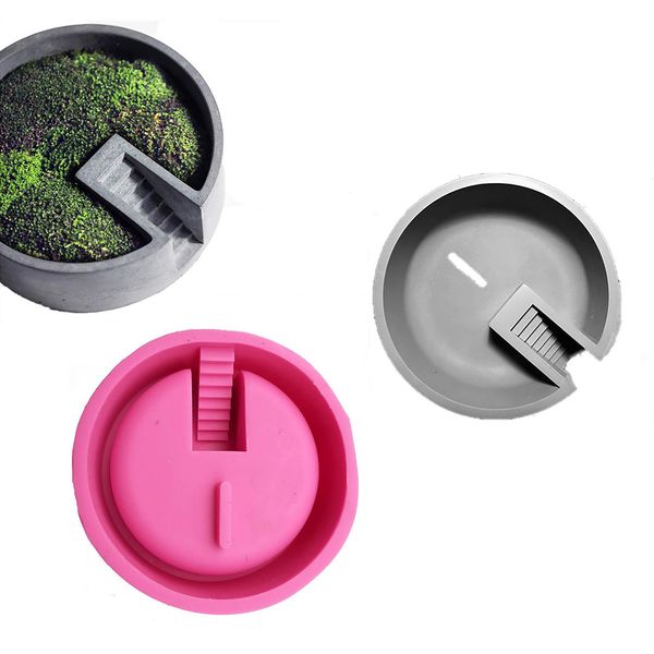 

diy flower pot silicone mold for candle holder making succulent plants planter pot mould concrete moulds small plant molds diy mould