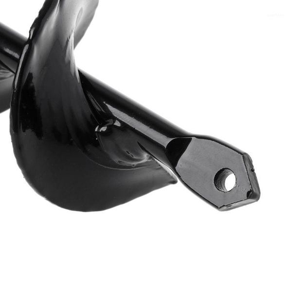

5x45cm garden auger flower planter spiral drill bit hex shaft hole digger yard gardening planting bedding bulbs seedlings1