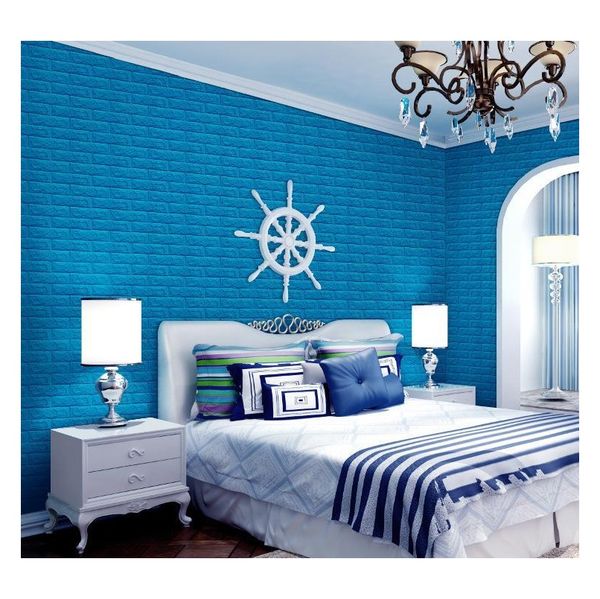 

3d stereo waterproof wallpaper stone brick background wall stickers wall paper creative living room l st bbyclx packing2010