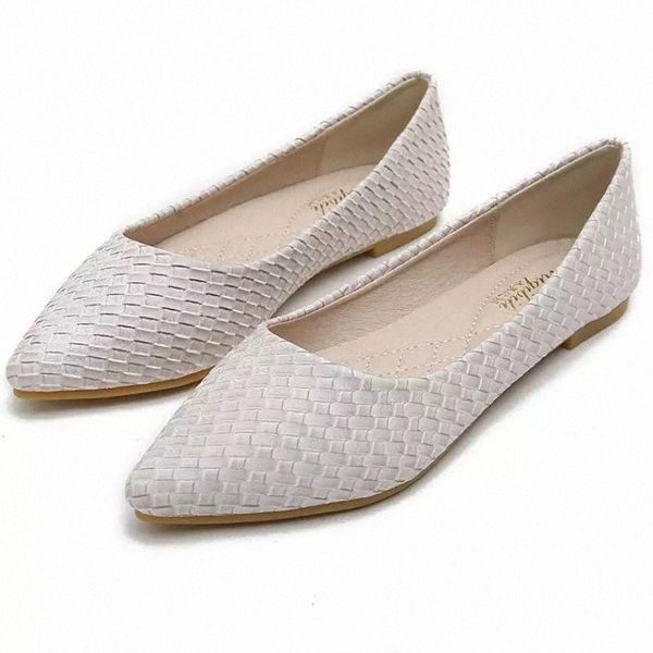 

2018 women casual mocassins flat shoes ladies summer ballet flats fashion loafers lazy boat shoes sapatos femininos plus size 43 #o22o