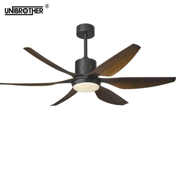 

66 inch 54 inch nordic industrial wind ceiling fan fans led light dc american retro remote restaurant living room remote control1