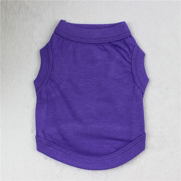 

pet t shirts summer solid dog clothes fashion shirts vest cotton clothes dog puppy small dog clothes pet apparel