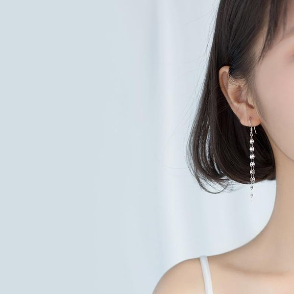 

aroch s925 silver earrings female japanese style simple light face current su ear pendant trend long vintage ear jewelry e9870
