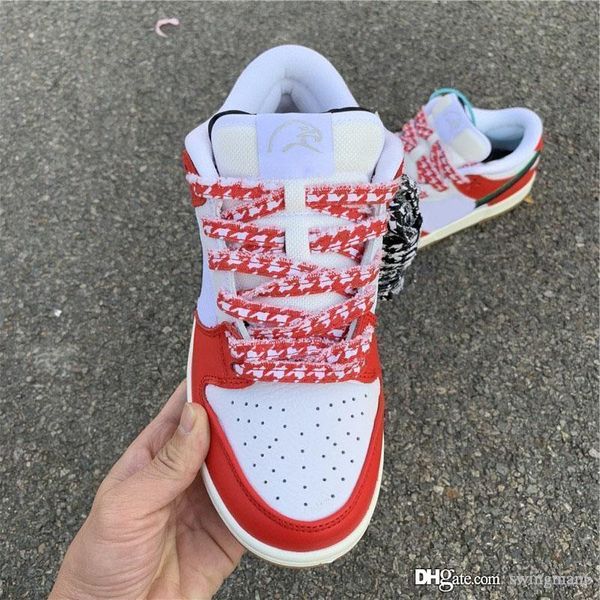 

high frame skate sb dunk ps low habibi sports shoes chile red skateboard shoes white lucky green black man sneakers with box ct2550-600