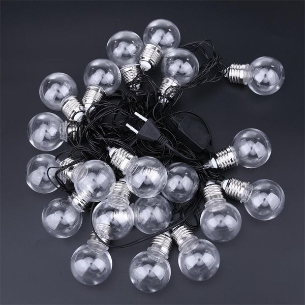 

6m 20 led ball garland string fairy lights wedding party home decoration lamp bulb holiday party lamps garden garland 20pcs 27 o2