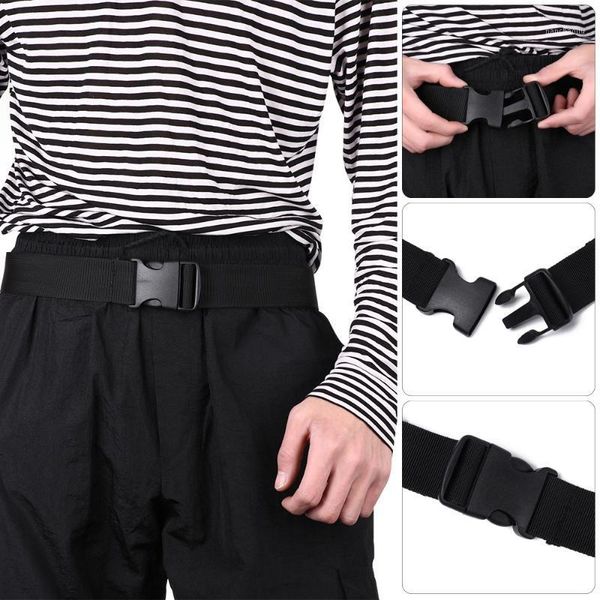 

waist support useful men adjustable tactical belt buckle bag waistband rescue tool series in multiple pockets1, Black;gray