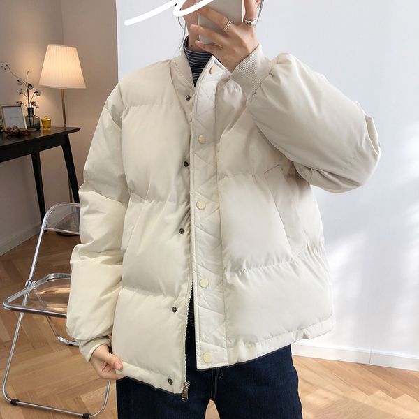 

new 2021 winter long sleeve yellow color warm jacket loose style casaco feminino women coat op0a, Black