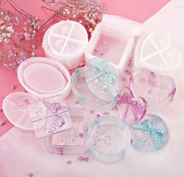 

diy crystal epoxy resin mold storage box molds jewelry box mold jewelry making tools g jlltxk comb2010