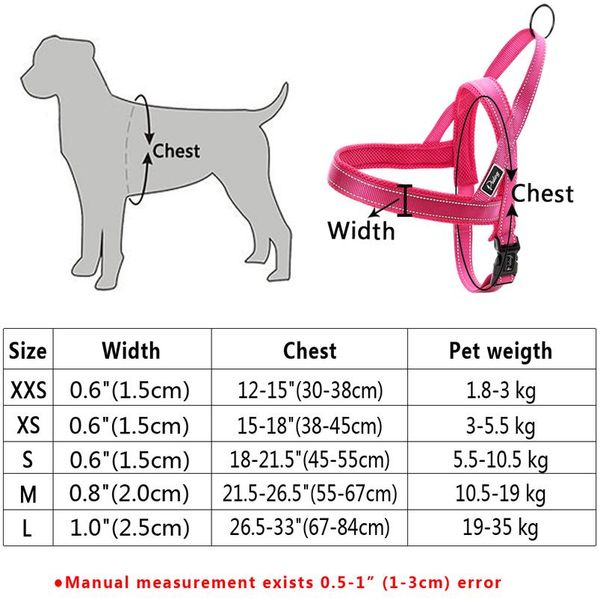 

no pull reflective dog harness leash set pet vest lead for small meduim large dogs perfect for daily training walki bbyczw
