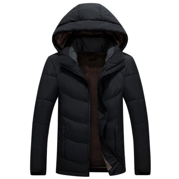 

new north classic brand men winter outdoor white duck down jacket man casual hooded down coat outerwear mens warm face jackets, Black