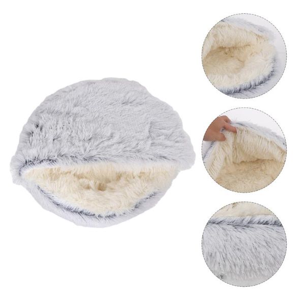 

cat beds & furniture 1pc plush pet sleeping bed creative durable entrance pad house tent cave for home dog