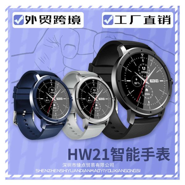 

new hw21 bracelet super long standby 24h heart rate monitoring smart watch personalized dialjk