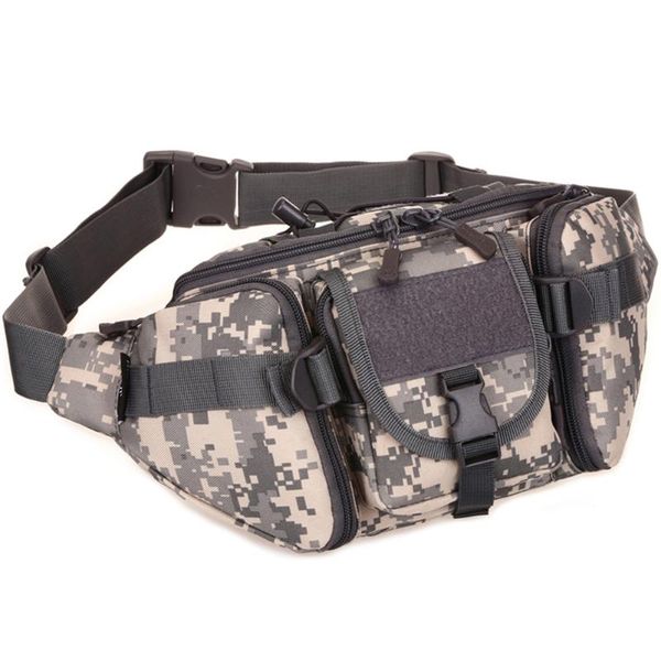 

sports tactical mountaineering multifunctional riding waist pack camouflage hiking camping outdoor chest bag climbing