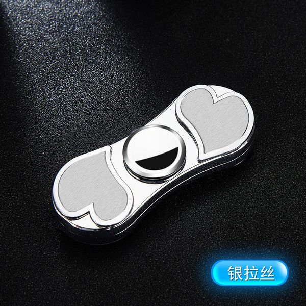 

игрушки для взрослых красочные светящиеся металлические fidget spiner рукой спиннер верхние спиннеры стресс usb зарядки зарядки пальцев паль