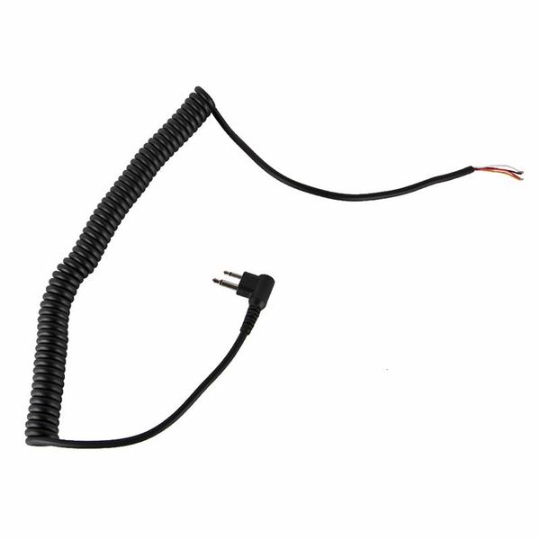 

2pin 4 wire speaker mic cable spring line for motorola gp88s gp3688 gp2000 pmmn4013a
