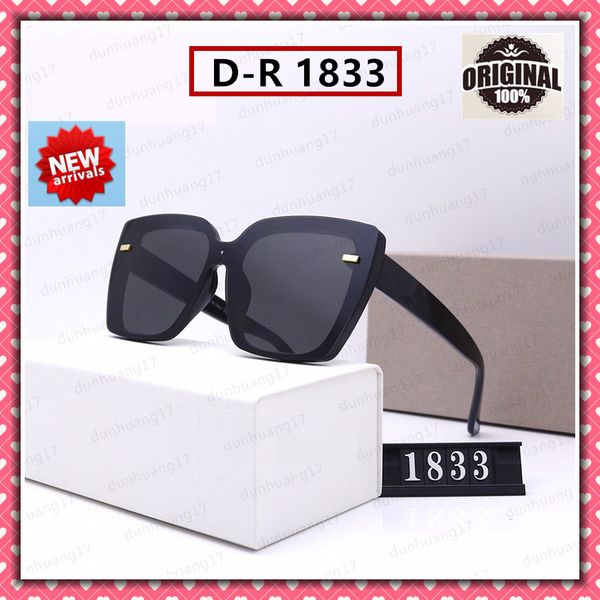 

new product 1833s series ladies sunglasses designer sunglasses ladies fashion light color classic full frame uv400 ladies luxury glasses, White;black