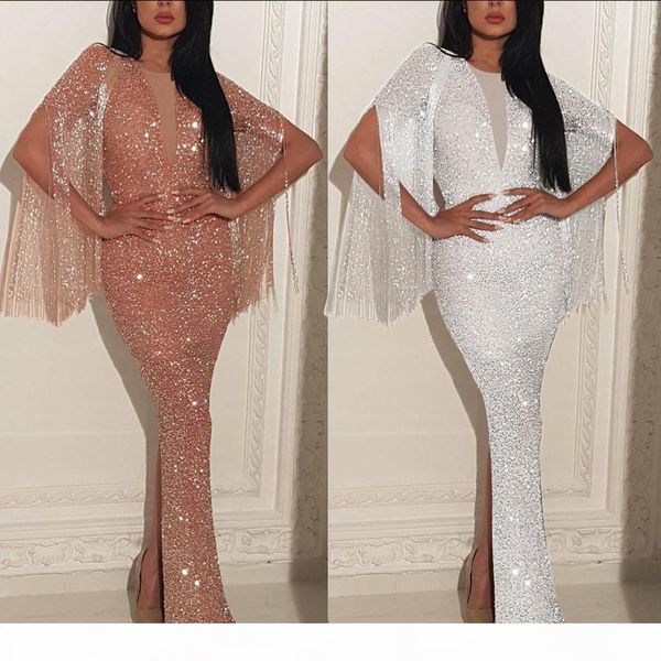 

long tail cocktail dress bling glitter rhinestone skirt beauty bridal wedding dress wedding fishtail dress stage clothes summer dresses, White;black