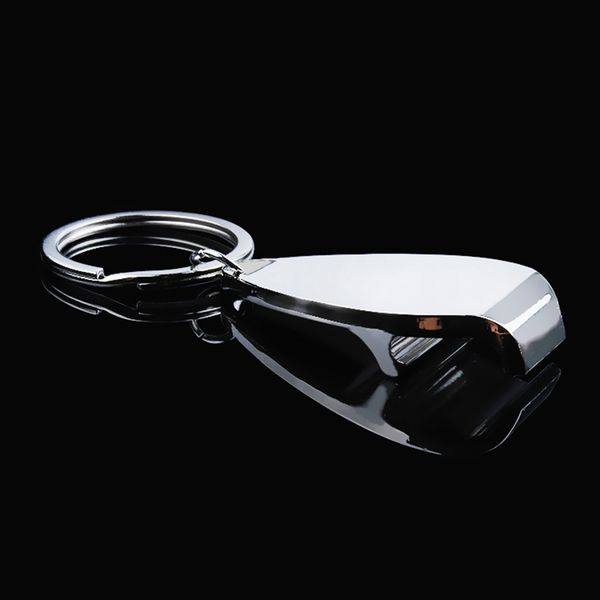 

factory7n5salloy creative bottle beer opener keychain metal fashion key ring outdoor portable corkscrew valentines chris, Silver